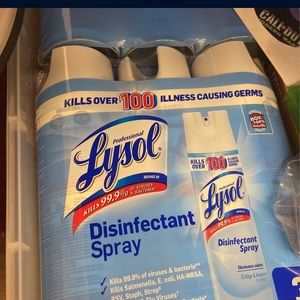 Lysol 3 pack